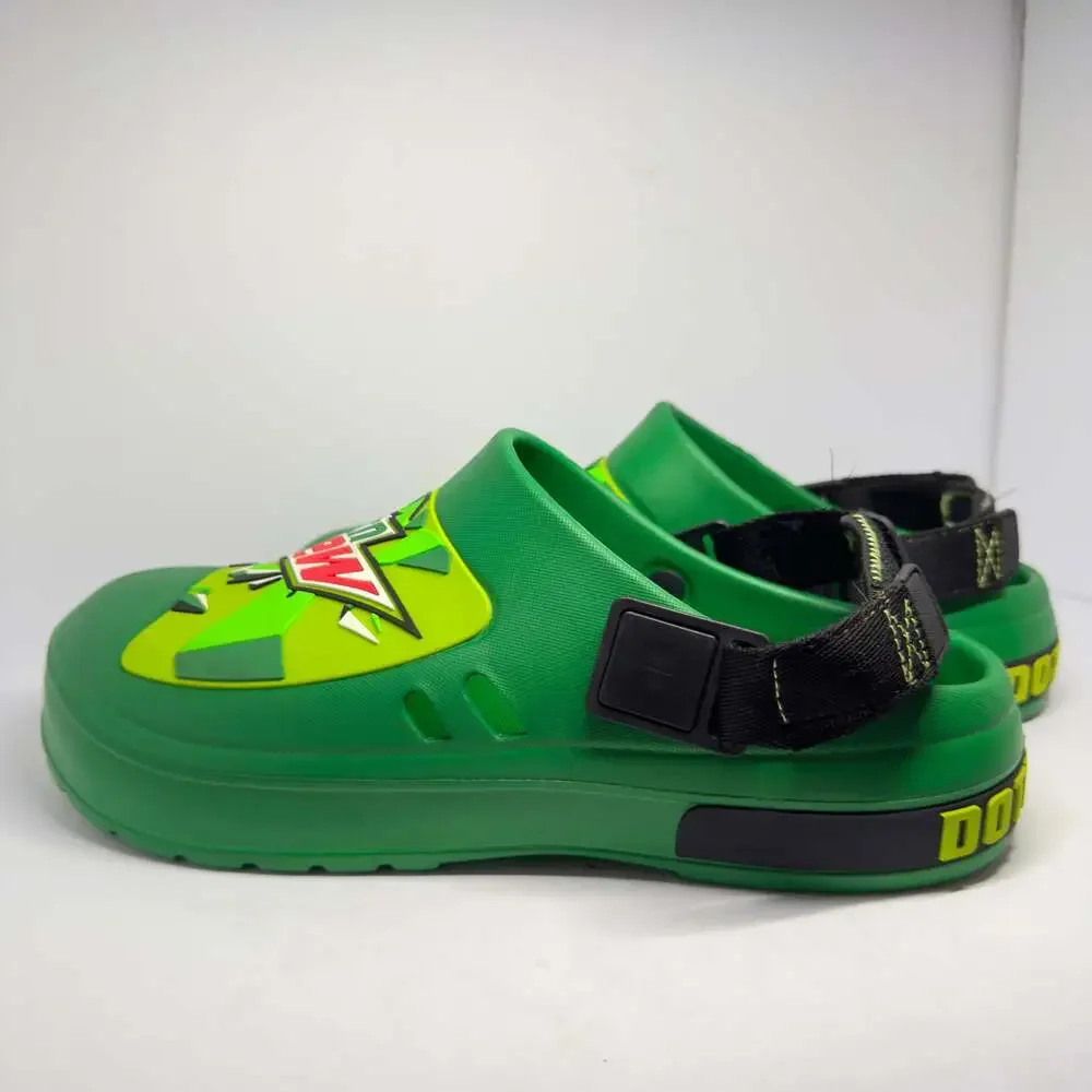 Ground Up Mountain Dew Men's Lightweight Cushioned EVA Clogwith Adjustable Strap